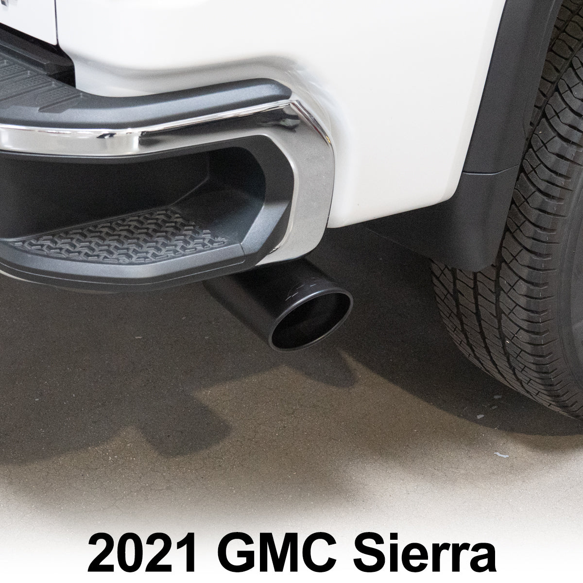 Pacific Engineering PPE Power Exhaust Tip SS 4 ID w 4 pipe 2020-2023 GM 6.6L Duramax - Black 117020220 | 117020220