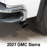 Pacific Engineering PPE Power Exhaust Tip SS 4 ID w 4 pipe 2020-2023 GM 6.6L Duramax - Black 117020220 | 117020220