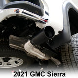 Pacific Engineering PPE Power Exhaust Tip SS 4 ID w 4 pipe 2020-2023 GM 6.6L Duramax - Black 117020220 | 117020220