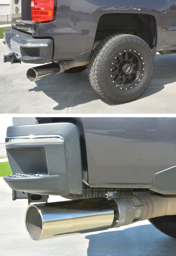 Pacific Engineering PPE Power Exhaust Tip Stainless - GM 6.6L Duramax 2015-2026 - Polished 117021500 | 117021500