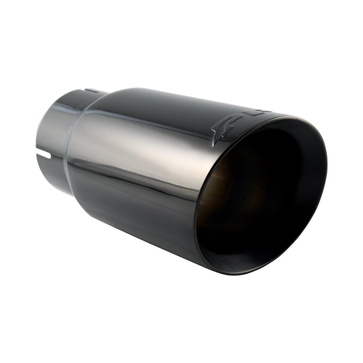 Pacific Engineering PPE Power Exhaust Tip 4.0 ID to 5.0 Round Exit 11 L - Black TiCN (Titanium Carbonitride) 117024019 | 117024019