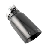 Pacific Engineering PPE Power Exhaust Tip 4.0 ID to 5.0 Round Exit 11 L - Black TiCN (Titanium Carbonitride) 117024019 | 117024019