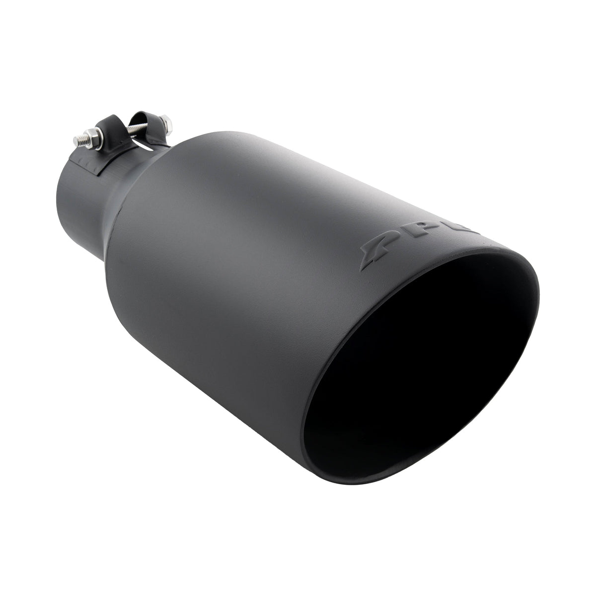 Pacific Engineering PPE Power Exhaust Tip 2.5 Inlet 11  Overall Length - Black 117025020 | 117025020