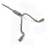 Pacific Engineering PPE Power Exhaust System Cat-Back 2.5 w tips - Pol Pol - GM 5.3L 2009-2013 117033030 | 117033030