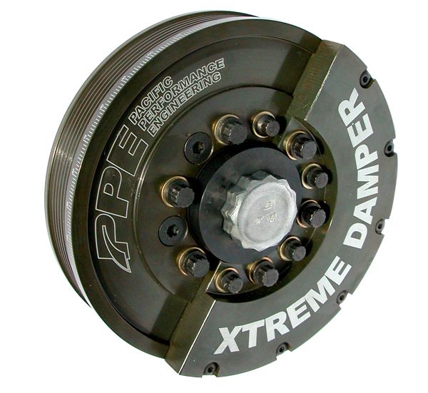 Pacific Engineering PPE Power Xtreme Damper - 2006-2010 GM 6.6L Duramax 118010200 | 118010200