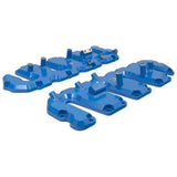 Pacific Engineering PPE Power Valve Cover Kit - Blue w Pillars - GM 6.6L Duramax 2004.5-2010 118021222 | 118021222