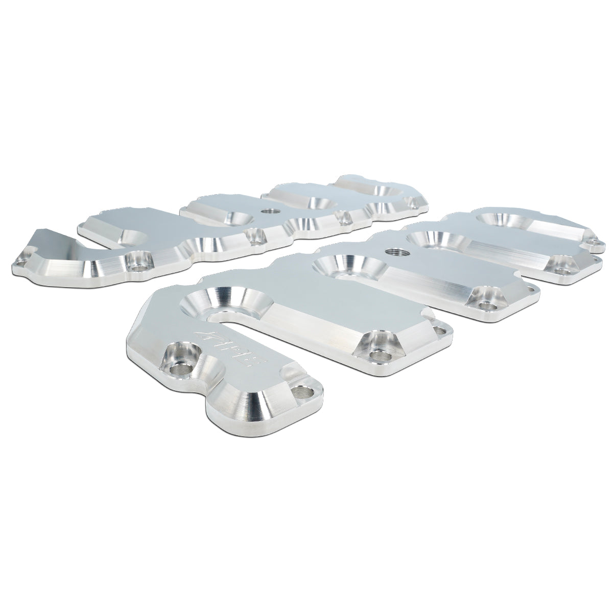 Pacific Engineering PPE Valve Cover Kit (2 Covers) - Raw no Pillars - GM 6.6L Duramax 2004.5-2010 118021400 | 118021400