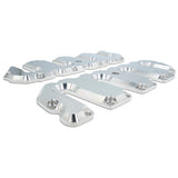 Pacific Engineering PPE Valve Cover Kit (2 Covers) - Raw no Pillars - GM 6.6L Duramax 2004.5-2010 118021400 | 118021400
