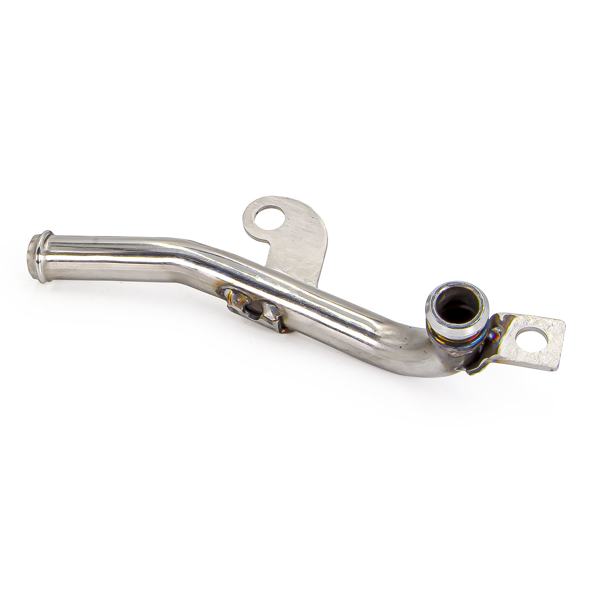 Pacific Engineering PPE Power Coolant Tube - Thermostat Housing to EGR - OEM style - GM 6.6L Duramax 2004.5-2007 - Polished 119000330 | 119000330