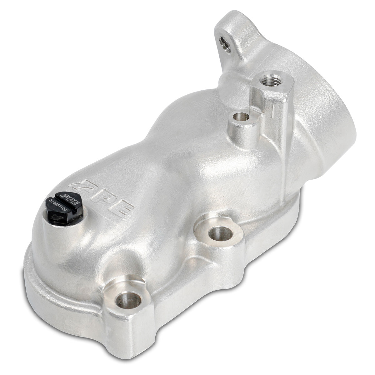 Pacific Engineering PPE Power Thermostat Housing Cover - GM 6.6L Duramax 2001-2004 LB7 - Polished 119000533 | 119000533