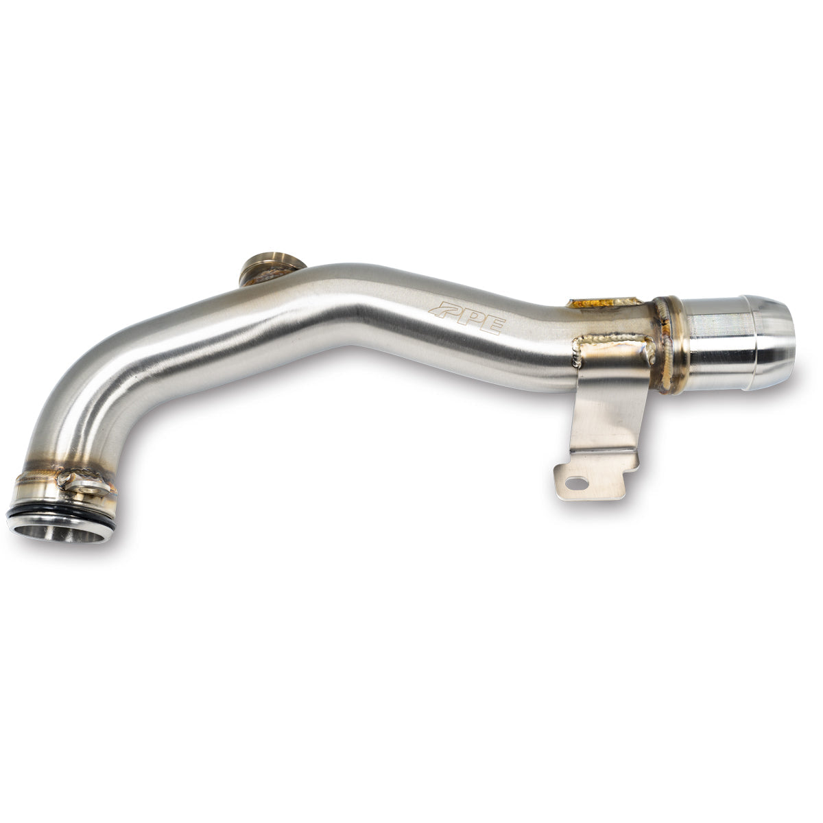 Pacific Engineering PPE Power Engine Coolant Return Pipe 2006-2010 LBZ LMM 304SS - Raw 119001200 | 119001200