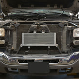 Pacific Engineering PPE Power Transmission Cooler Bar  Plate - 2001-2003 GM 6.6L Duramax with Allison 1000 - 22.2mmID Fittings 124062101 | 124062101