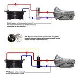 Pacific Engineering PPE Power Transmission Fluid Thermal Bypass Valve - GM 6L80 2014-2018 with 3 8 Lines 125068000 | 125068000
