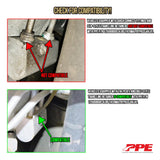 Pacific Engineering PPE Power Transmission Fluid Thermal Bypass Valve - GM 6L80 2014-2018 with 3 8 Lines 125068000 | 125068000