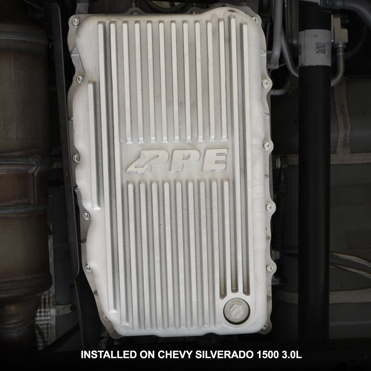 Pacific Engineering PPE Power 10L80 Deep Transmission Pan - GM 1500 3.0L Duramax 2020-2026 - Raw 128051100 | 128051100