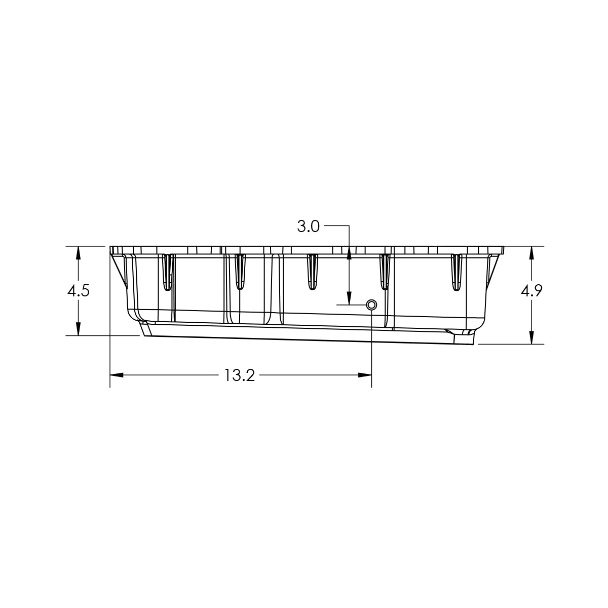Pacific Engineering PPE Power 10L80 Deep Transmission Pan - GM 1500 3.0L Duramax 2020-2026 - Raw 128051100 | 128051100