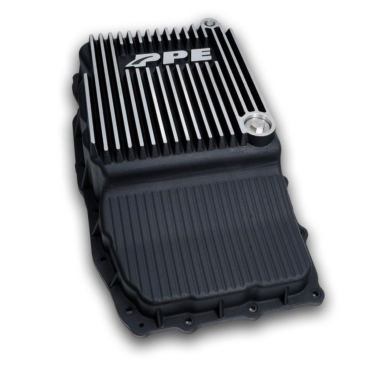 Pacific Engineering PPE Power 10L80 Deep Transmission Pan - GM SUV Gas 2018-2020 - Brushed 128051210 | 128051210