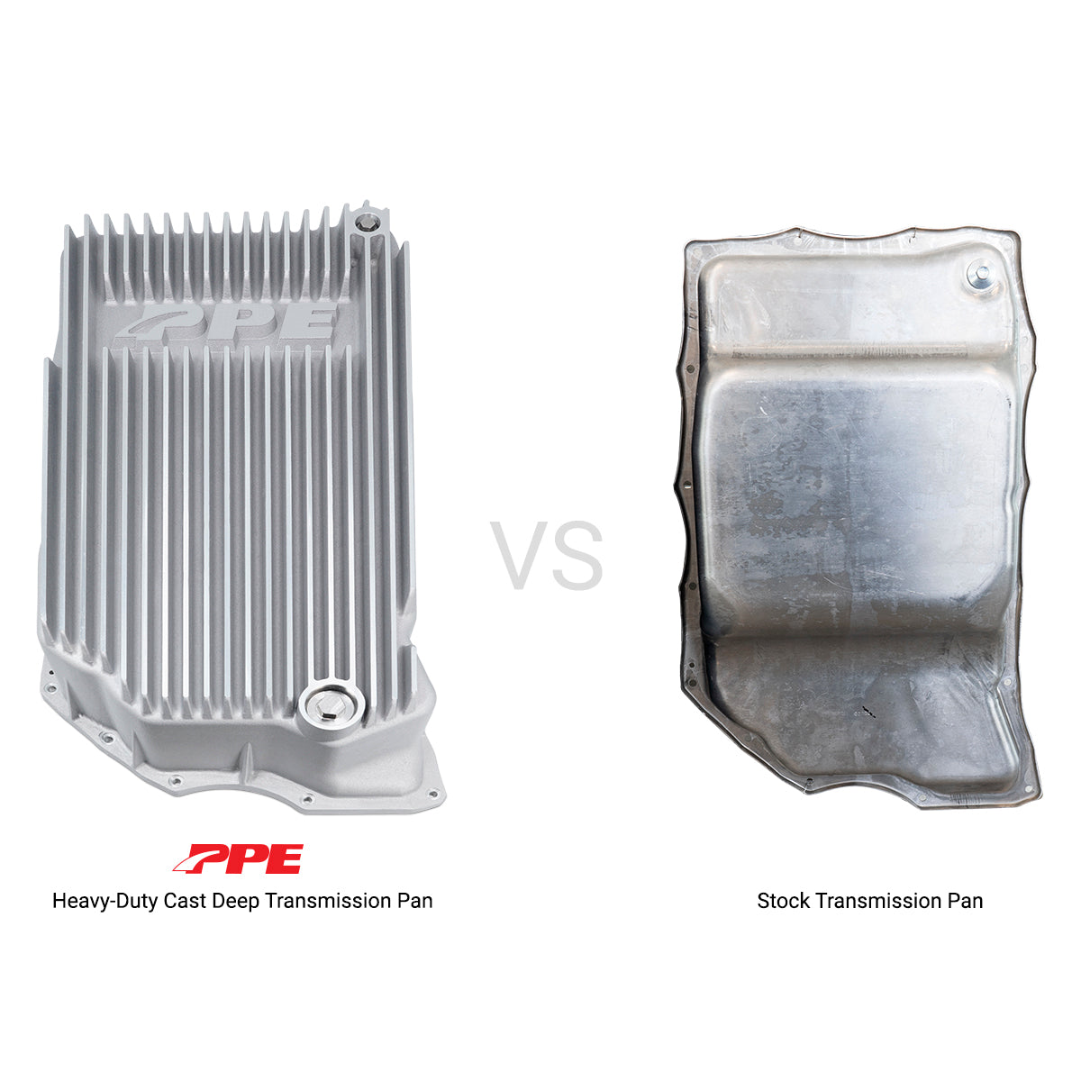 Pacific Engineering PPE Power 10L1000 Deep Transmission Pan - GM 6.6L Duramax Allison L5P 2020-2026 - Raw 128051400 | 128051400