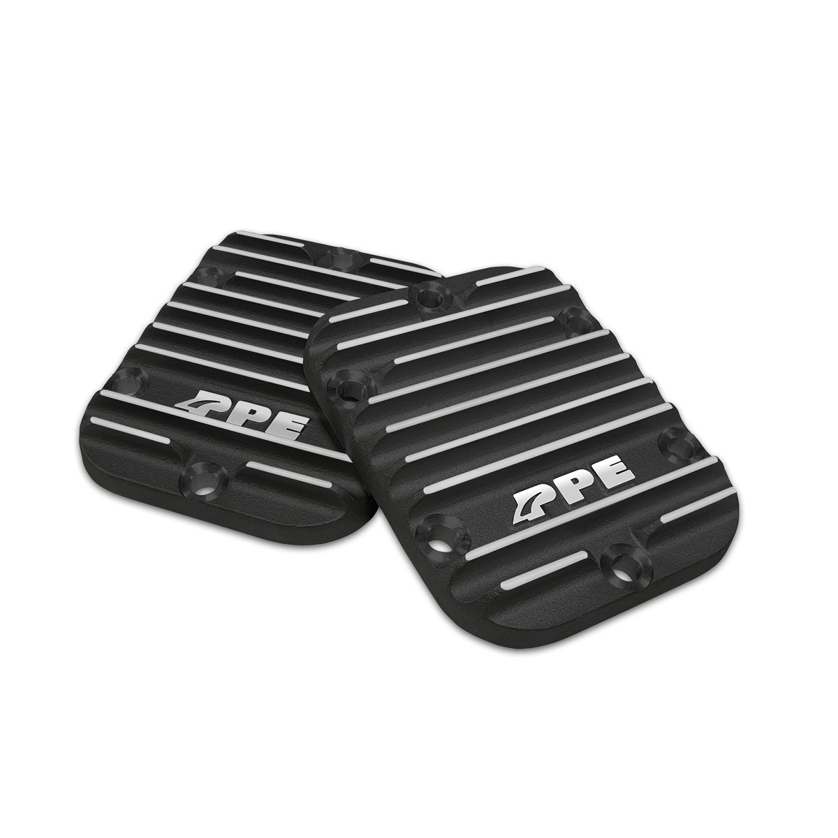 Pacific Engineering PPE Power PTO Side Plate Covers (Pair) Cast Alum - Brushed 128060010 | 128060010