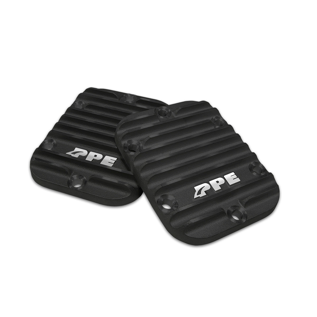 Pacific Engineering PPE PTO Side Plate Covers (Pair) - Cast Alum - Black 128060020 | 128060020