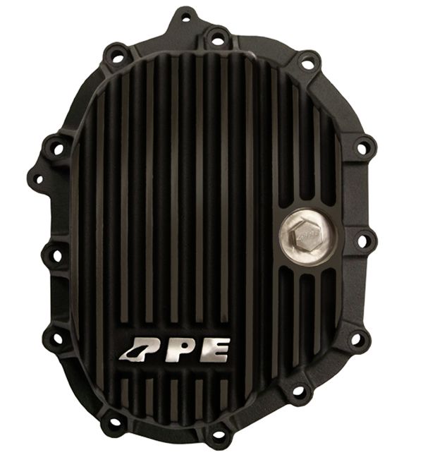 Pacific Engineering PPE Power Differential Cover Front - GM 2500 3500 HD 6.0L 6.6L 2011-2026 - Black 138041020 | 138041020