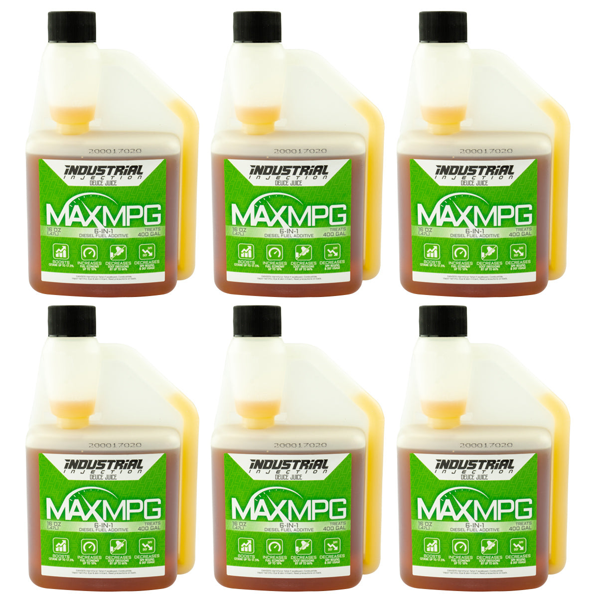 Industrial Injection INDUSTRIAL INJECTION MAXMPG ALL SEASON DEUCE JUICE ADDITIVE 12 CASE 151105 | 151105