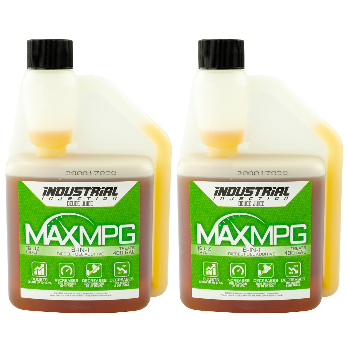 Industrial Injection INDUSTRIAL INJECTION MAXMPG ALL SEASON DEUCE JUICE ADDITIVE 2 PACK 151107 | 151107