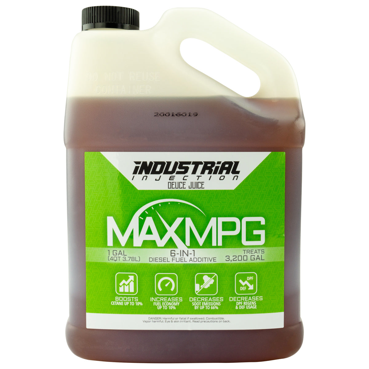 Industrial Injection INDUSTRIAL INJECTION MAXMPG ALL SEASON DEUCE JUICE ADDITIVE 1 GALLON 151109 | 151109