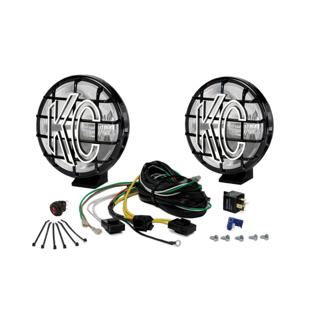 KC HiLites KC HiLites 6 Apollo Pro Halogen - 2-Light System - 100W Fog Beam 0152 | 152