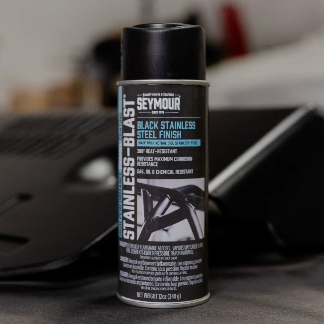 Seymour Paint Seymour Paint Stainless-Blast High Performance Coating with Stainless-Steel Flat Black 16-56 | 16-56