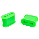 Pacific Engineering PPE Power Silicone Bushings (Pair) - 50 Hardness Green 168030154 | 168030154