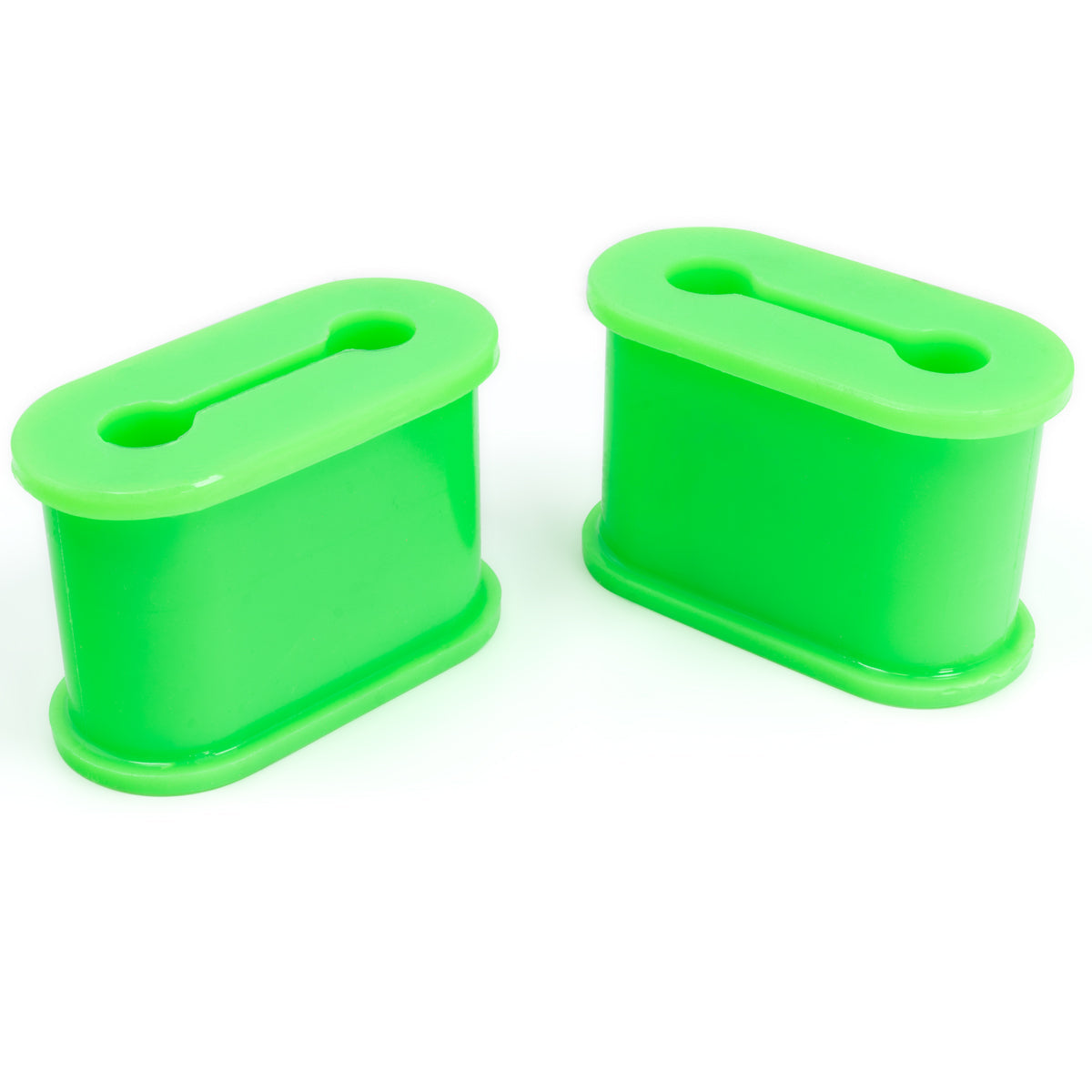 Pacific Engineering PPE Power Silicone Bushings (Pair) - 50 Hardness Green 168030154 | 168030154