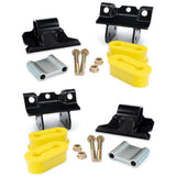 Pacific Engineering PPE Power Engine Mount Kit (Pair) - 60 Hardness Yellow - GM 6.6L Duramax 2500 3500 HD 2001-2010 168030160 | 168030160