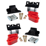 Pacific Engineering PPE Power Engine Mount Kit (Pair) - 70 Hardness Red - GM 6.6L Duramax 2500 3500 HD 2001-2010 168030170 | 168030170
