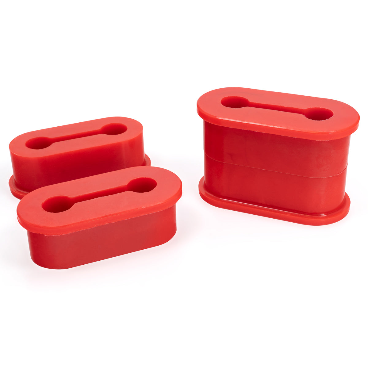 Pacific Engineering PPE High-performance Silicone Bushings (Pair) - 70 Hardness Red 168030174 | 168030174