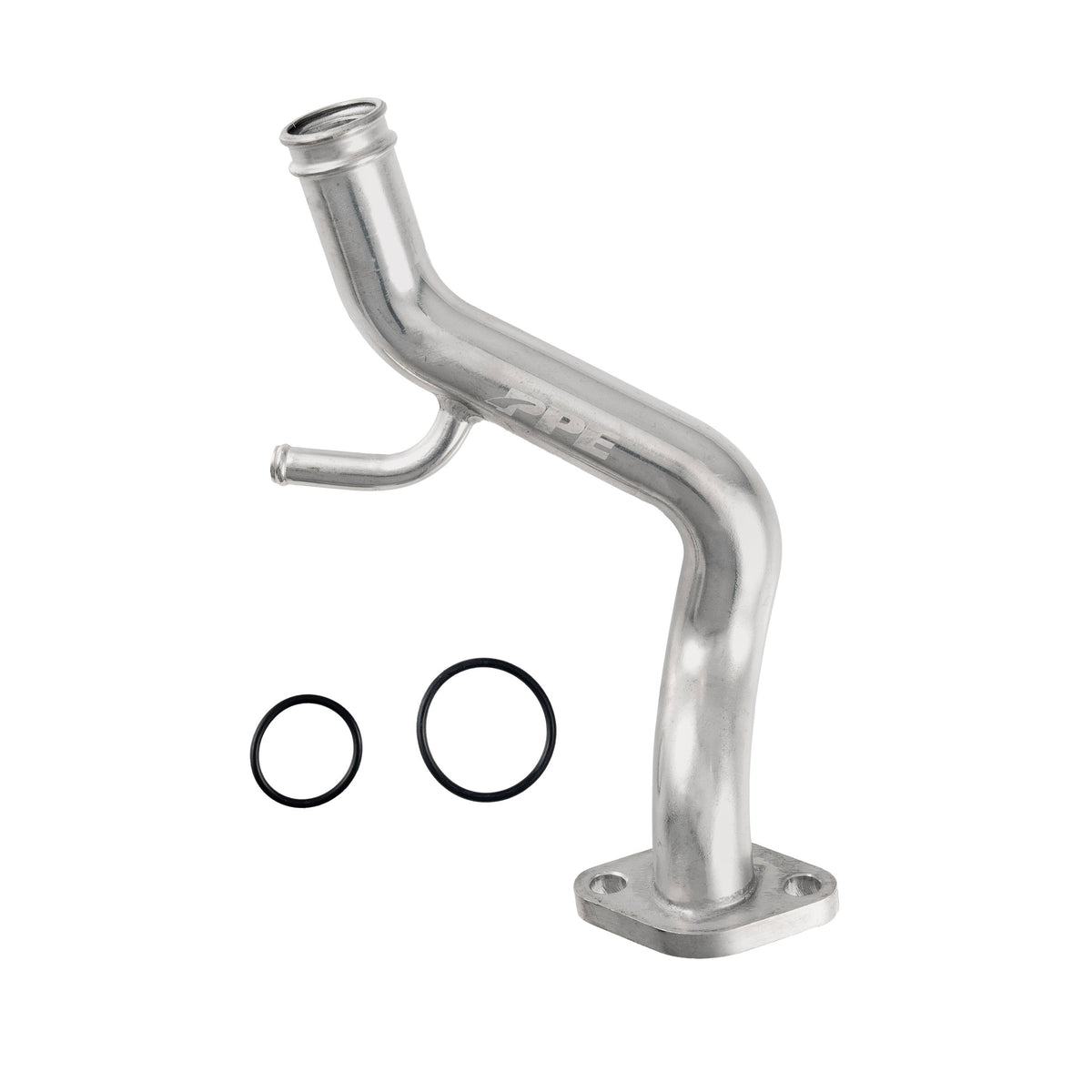 Pacific Engineering PPE Power Coolant Bypass Tube - Water Pump to Thermostat Housing GM 6.6L 2001-2005 LB7 LLY - Raw 119000600 | 119000600