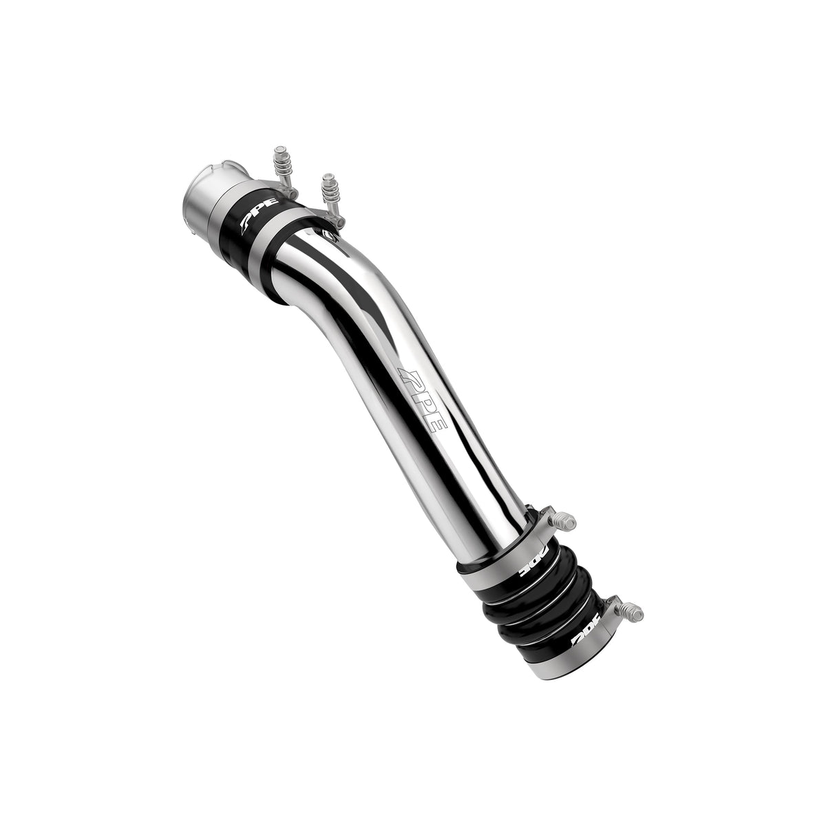 Pacific Engineering PPE Power Hot Charge Air Pipe Kit - OEM Length - 2011-2016 Ford 6.7L Power Stroke - Polished 315024130 | 315024130