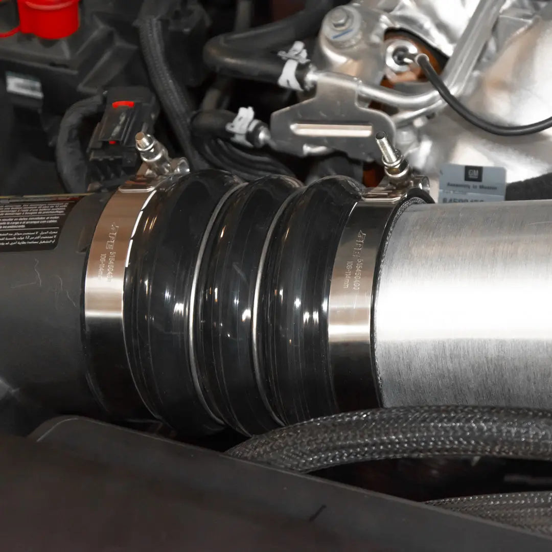 Pacific Engineering PPE Power Turbo Inlet Upgrade Kit - GM 6.6L Duramax 2017-2019 L5P - Polished 115020030 | 115020030