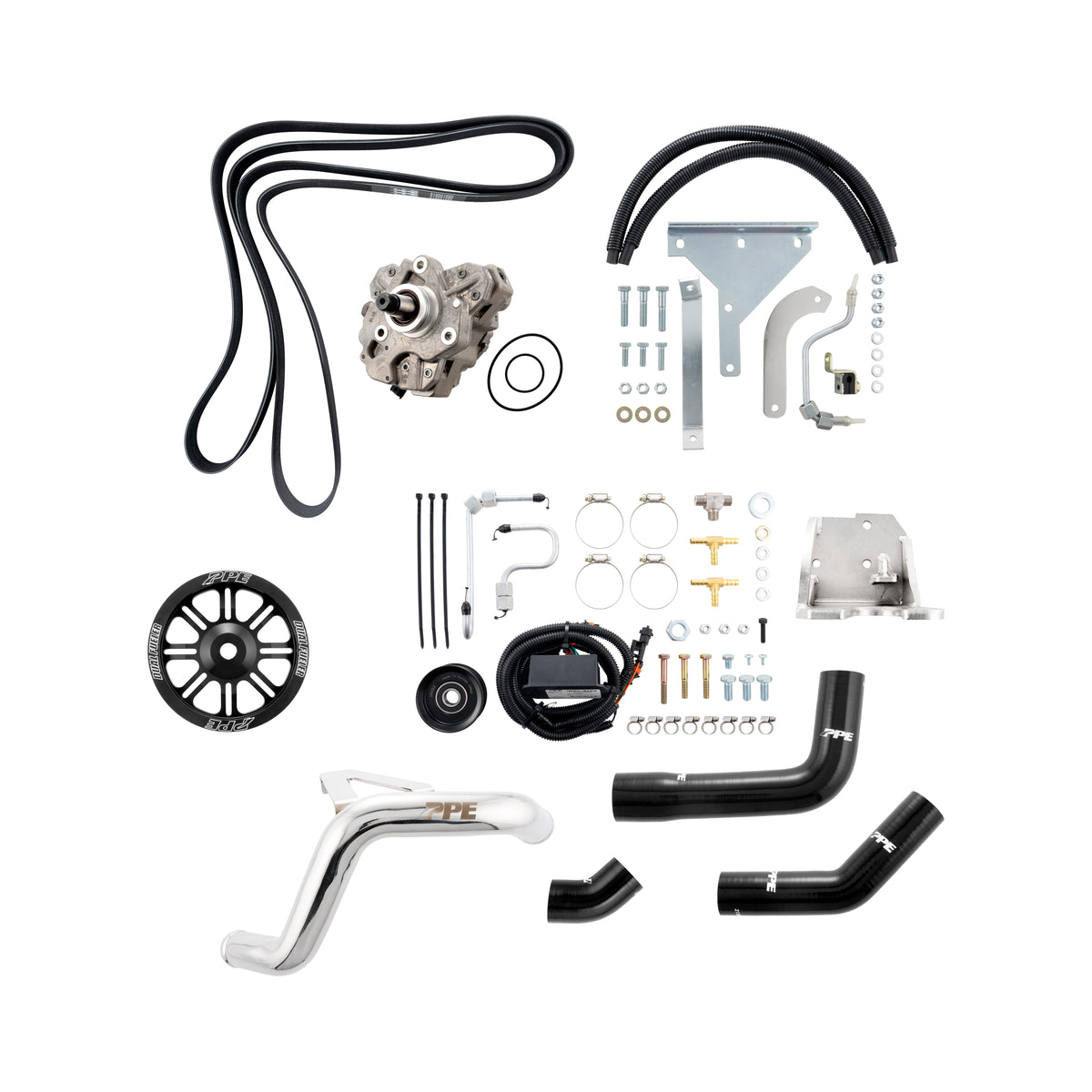 Pacific Engineering PPE Dual Fueler Installation Kit with CP3 pump Dodge Cummins 5.9L 2004.5-07 213002100 | 213002100