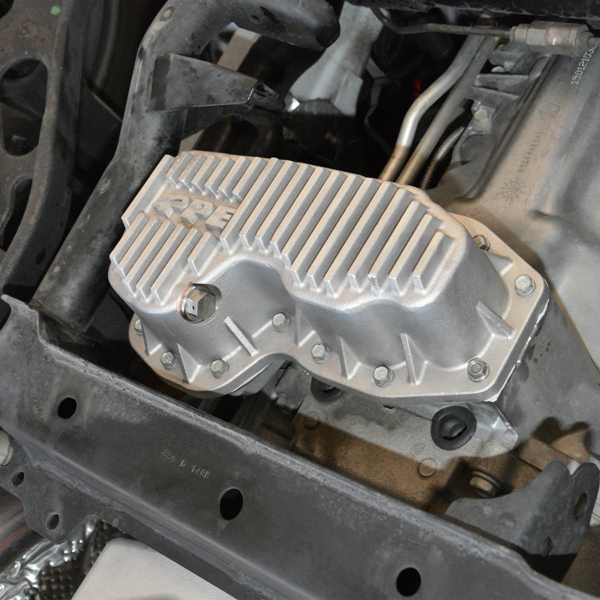 Pacific Engineering PPE Power Engine Oil Pan - Dodge Ram Jeep 3.6L V6 Gas - Jeep Grand Cherokee 2011-2026 - Raw 214052200 | 214052200