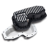 Pacific Engineering PPE Power Engine Oil Pan - Dodge Ram Jeep 3.6L V6 Gas - Jeep Grand Cherokee 2011-2026 - Brushed 214052210 | 214052210
