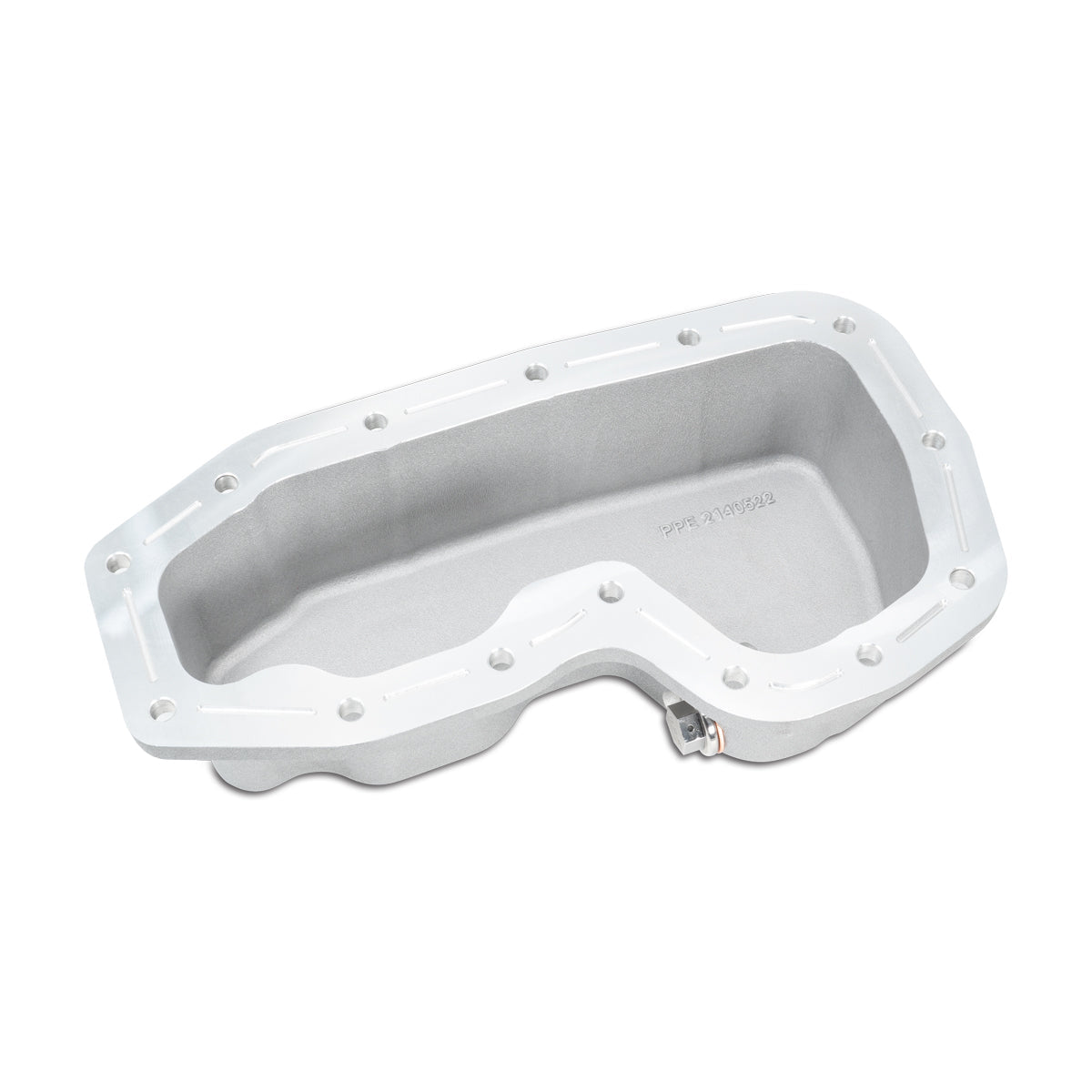 Pacific Engineering PPE Power Engine Oil Pan - Dodge Ram Jeep 3.6L V6 Gas - Jeep Grand Cherokee 2011-2026 - Brushed 214052210 | 214052210