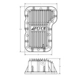 Pacific Engineering PPE Power Engine Oil Pan - Jeep 2.0L Wrangler JL JT - Black 214053020 | 214053020