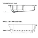 Pacific Engineering PPE Power Engine Oil Pan - Jeep Wrangler (JK) - 3.6L - Black 214054020 | 214054020