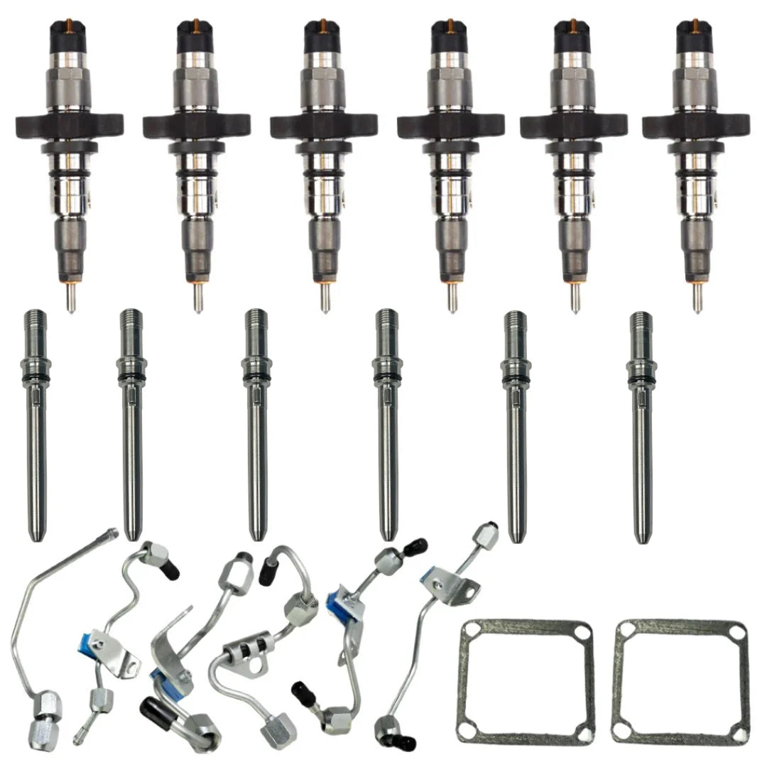 Industrial Injection INDUSTRIAL INJECTION II REMAN STOCK 5.9 2004.5-07 INJECTOR PACK WCONNECTING TUBES  FUEL LINES 215601 | 215601