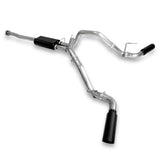 Pacific Engineering PPE Power Exhaust CAT-Back 3 Tubing Kit Raw w Black Tips - RAM 1500 2019-2026 217050020 | 217050020