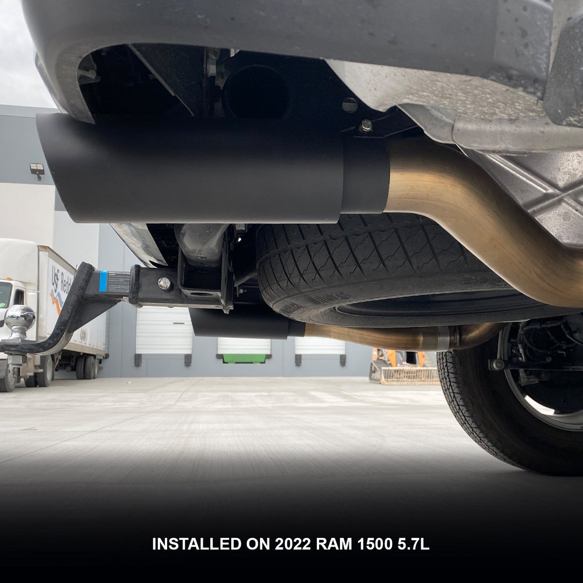 Pacific Engineering PPE Power Exhaust CAT-Back 3 Tubing Kit Raw w Black Tips - RAM 1500 2019-2026 217050020 | 217050020