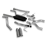 Pacific Engineering PPE Exhaust CAT-Back 3 Tubing Kit Raw w Polished Tips - RAM 1500 2019-2026 217050030 | 217050030