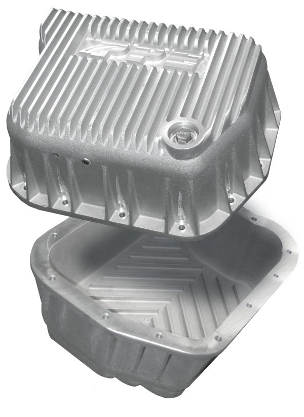 Pacific Engineering PPE Power Deep Transmission Pan - Dodge - Raw  46RH 46RE 47RE 47RH 48RE 727 228051000 | 228051000