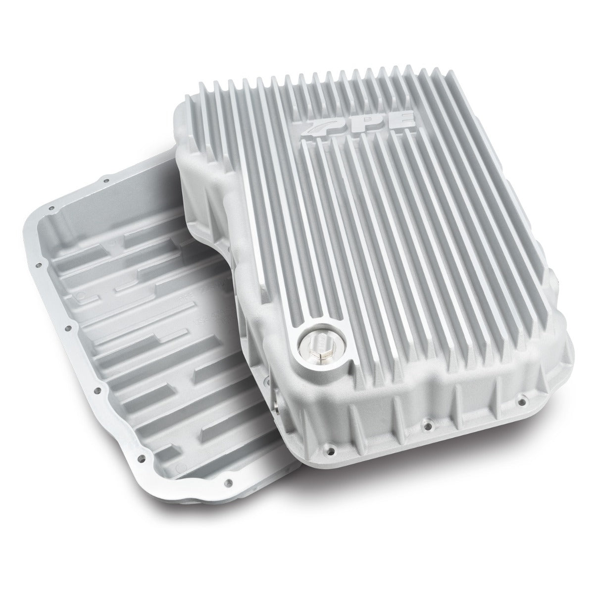 Pacific Engineering PPE Power Transmission Pan - 68RFE Flat Bottom 2007.5-2024 - Raw 228052100 | 228052100